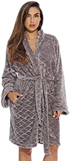 Just Love Kimono Robe / Bath Robes for Women, SizeX-Large, Light Grey