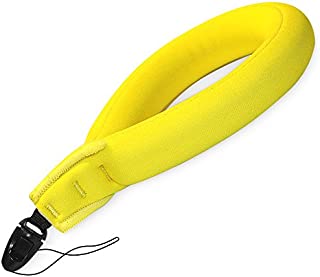 Waterproof Camera Float , Waterproof Float Strap for Underwater Camera and Waterproof Life Pouch Case - Universal Floating Wristband/Hand Grip Lanyard Works with GoPro, Nikon, Canon, Sony,Pentax,Camcorders,Panasonic, Keys and Sunglass -[ Yellow]