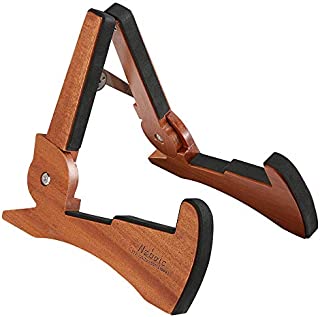 Guitar Stand, Neboic Real Hard Wood Electric Acoustic Bass Guitar Stand, Portable Guitar Accessories for Multiple Guitars, Bass Guitar Holder