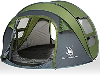 HUI LINGYANG 4 Person Easy Pop Up Tent