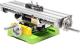 Lukcase Multifunction Worktable Milling Working Table Milling Machine Compound Drilling Slide Table For Bench Drill(Heavy Size)