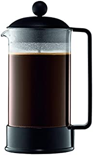 Bodum 1548-01US Brazil French Press Coffee and Tea Maker, 34 Ounce, Black