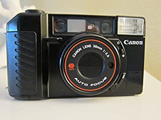 Canon Sure Shot 35mm point and shoot film camera with 38 mm f/2.8 Lens