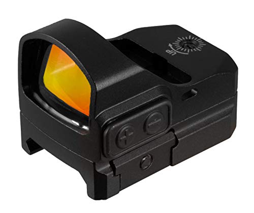 TRUGLO TRU-TEC Micro Red Dot Sight Open Reflex Optic for Rifles, Shotguns and Pistols, Red Dot, RMR Mount