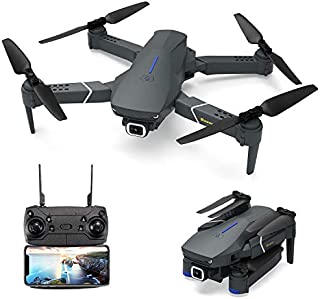 EACHINE E520 Drone with 4K Camera Live Video,WIFI FPV Drone for Adults With 4K HD 120° Wide Angle Camera 1200Mah Long flight time Auto Hover Foldable RC Drone Quadcopter