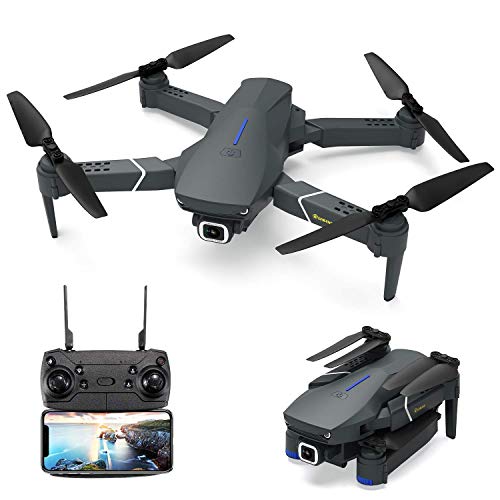 EACHINE E520 Drone with 4K Camera Live Video,WIFI FPV Drone for Adults With 4K HD 120° Wide Angle Camera 1200Mah Long flight time Auto Hover Foldable RC Drone Quadcopter