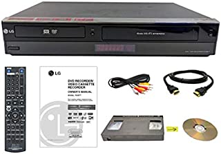 LG VHS to DVD Recorder VCR Combo w/ Remote, HDMI