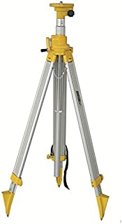 Johnson Level & Tool 40-6330 5/8-Inch 11 Threaded Adjustable Height 49-3/4-Inch to 118-1/8-Inch Tripod