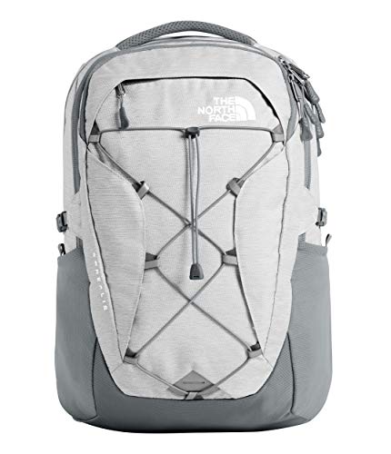 The North Face Borealis Women's Backpack, TNF White Metallic Melange/Mid Grey, One Size