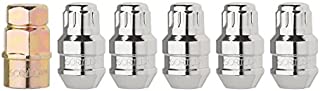 DPAccessories LCB3L2HC-CH06LK5 Set of 5 Chrome Closed Acorn Locking Lug Nuts/Wheel Locks - 1/2