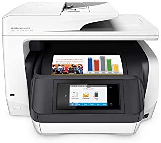 HP OfficeJet Pro 8720 All-in-One Wireless Printer, HP Instant Ink or Amazon Dash replenishment ready - White (M9L75A)