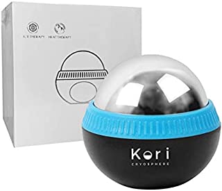 Kori Cryosphere Cold Massage Roller Ball - 6 Hours Cold/Hot Relief - Removable Ball - Rapid Recovery - Inflammation Reduction - Ice Roller - Myofascial Release - Perfect Massage Gifts