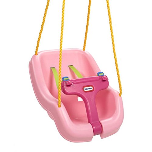 Little Tikes 2-in-1 Snug'n Secure Swing, Pink