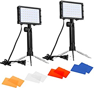 Emart 60 LED Continuous Portable Photography Lighting Kit