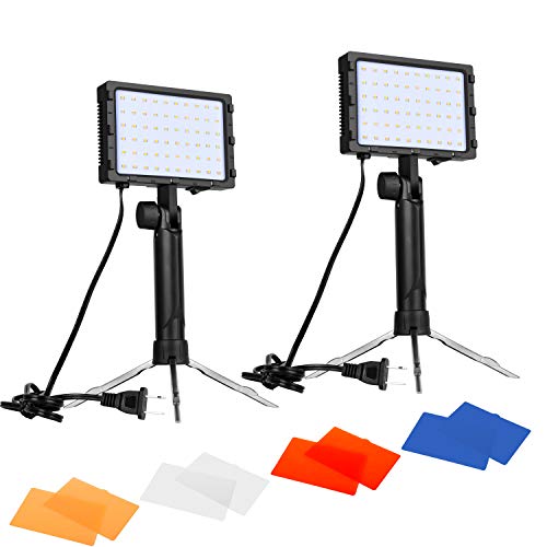 Emart 60 LED Continuous Portable Photography Lighting Kit