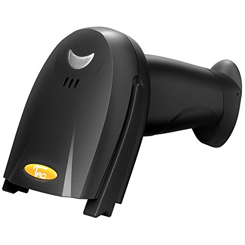 Barcode Scanner TaoTronics 2-in-1 Bluetooth Barcode Scanner Wireless and Wired Portable Bar Code Scanner USB Barcode Reader for Computer, iPhone iPad and Other Android Smartphone, Tablet