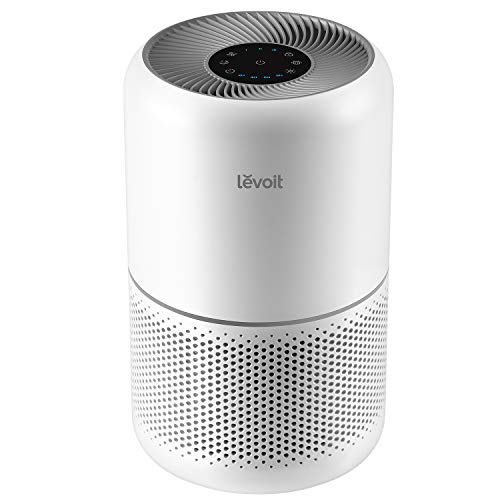 LEVOIT Air Purifier for Home Allergies and Pets Hair Smokers in Bedroom, True HEPA Filter, 24db Filtration System Cleaner Odor Eliminators, Remove 99.97% Smoke Dust Mold Pollen for Large Room,Core 300