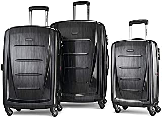 Samsonite Winfield 2 Hardside Expandable Luggage with Spinner Wheels, Brushed Anthracite