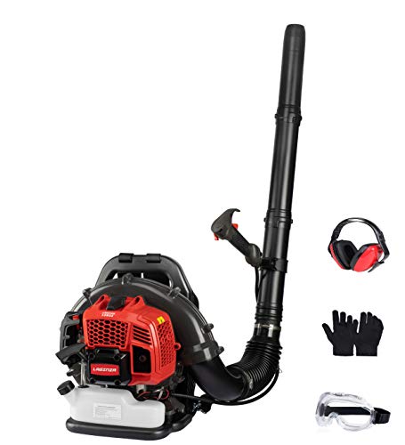 LaGinza LGB52 52CC 2-Cycle Gas 530 CFM 248 MPH Backpack Leaf Blower