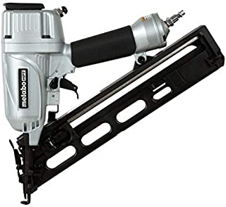 Metabo HPT Finish Nailer, 15 Gauge, Pneumatic, Angled, Finish Nails 1-1/4-Inch up to 2-1/2-Inch, Integrated Air Duster, Selective Actuation Switch, 5-Year Warranty (NT65MA4)