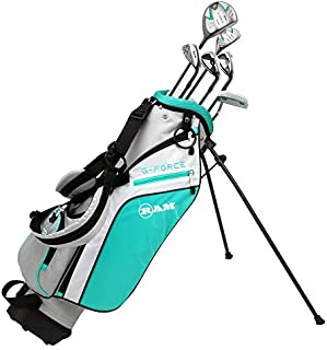 Ram Golf Junior G-Force Girls Golf Clubs Set with Bag Age 10-12 Lefty