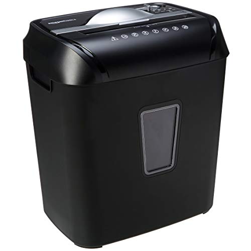 AmazonBasics 12-Sheet Cross-Cut Paper and Credit Card Home Office Shredder