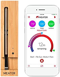 MEATER Up to 33 Feet Original True Wireless Smart Meat Thermometer