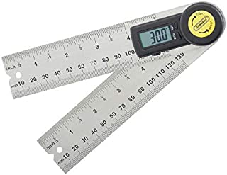 General Tools 822 Digital Angle Finder Rule, 5-Inch