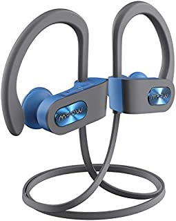 Mpow Flame Bluetooth Headphones Sport, IPX7 Sweat-proof Sports Earphones/HD Stereo Sound w/Rich Bass/up to 9 Hrs Play Time/w/Portable Case, Wireless Headphones Compatible for iPhone, Android