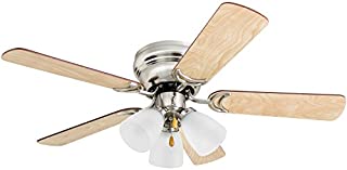 Prominence Home 50863 Whitley Hugger Ceiling Fan with 3 Light Fixture, 42