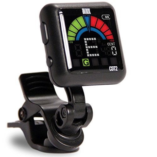 So There Rechargeable Clip-on Tuner for Guitar, Bass, Ukulele, Violin & Other Stringed Instruments