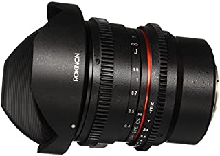 Rokinon 8mm T3.8 AS IF MC CSII DH Cine Fisheye Lens with Removable Hood for Olympus and Panasonic Micro 4/3 (MFT) Mount Digital Cameras (RKHD8MV-MFT)