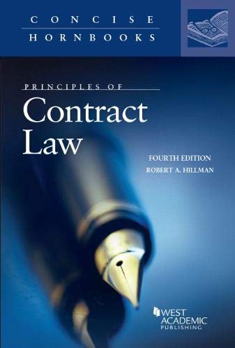 Principles of Contract Law (Concise Hornbook Series)