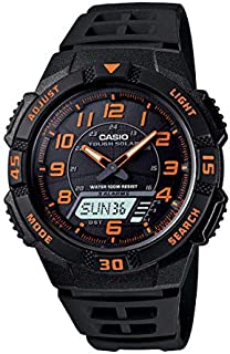 Casio Mens AQS800W-1B2VCF Slim Solar