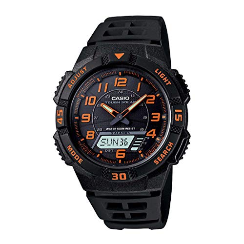 Casio Mens AQS800W-1B2VCF Slim Solar