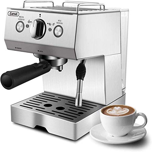 Espresso Machines 15 Bar Espresso Coffee Machine with Milk Frother Wand for Espresso, Cappacino, Latte and Mocha, 1.5L Cappacino Machines with large Removable Water Tank and Double Temperature Control System Latte Machine