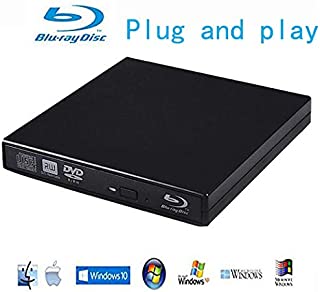 Blu-Ray Player External USB DVD RW Laptop Burner Drive