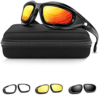 BELINOUS Polarized Motorcycle Riding Glasses