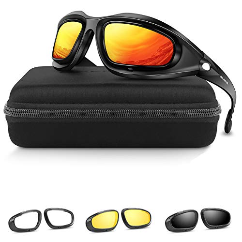 BELINOUS Polarized Motorcycle Riding Glasses