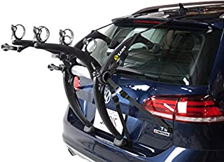 Saris Bones EX Trunk Bike Rack Carrier, Mount 3 Bikes, Black (803)