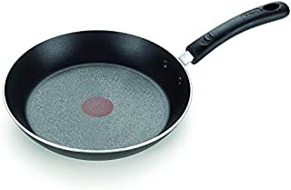 T-fal E93808 Professional Nonstick Fry Pan, Nonstick Cookware, 12.5 Inch Pan, Thermo-Spot Heat Indicator, Black