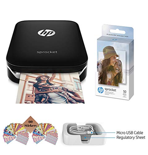 HP Sprocket Photo Printer, TUDAK