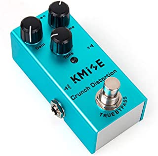 Electric Guitar Distortion Effect Pedal Mini Single Type DC 9V True Bypass (Crunch distortion)