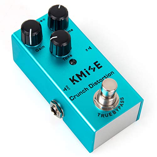 Electric Guitar Distortion Effect Pedal Mini Single Type DC 9V True Bypass (Crunch distortion)