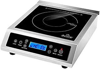 Duxtop Professional Portable Induction Cooktop, Commercial Range Countertop Burner, 1800 Watts Induction Burner with Sensor Touch and LCD Screen, P961LS