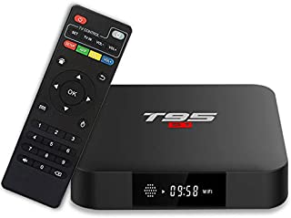 T95 S1 Android 7.1 TV Box with 1GB RAM / 8GB ROM Amlogic S905W Quad-core Digital Display HDMI HD Support 2.4G WiFi 3D 4K