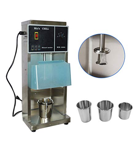 INTBUYING Electric Auto Blizzard Ice Cream Machine Maker Shaker Blender Mix Commercial Milkshake Drinks Machine