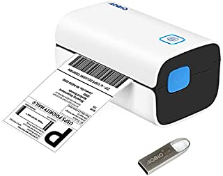 AOBIO Shipping Label Printer - 4x6 Direct Thermal Label Printer for Shipping Packages - Compatible with Windows & Mac System - Label Maker Machine for Amazon, Ebay, Shopify, FedEx, Ups, DHL, USPS