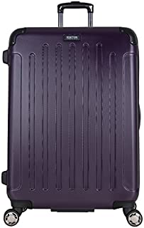 Kenneth Cole Reaction Renegade 28 Lightweight Hardside Expandable 8-Wheel Spinner Checked-Size Luggage, Deep Purple