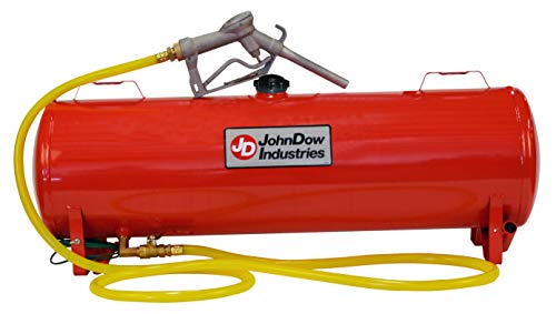 John Dow Industries JDI-FST15 15-Gallon Steel Portable Fuel Station, Gas Can Red